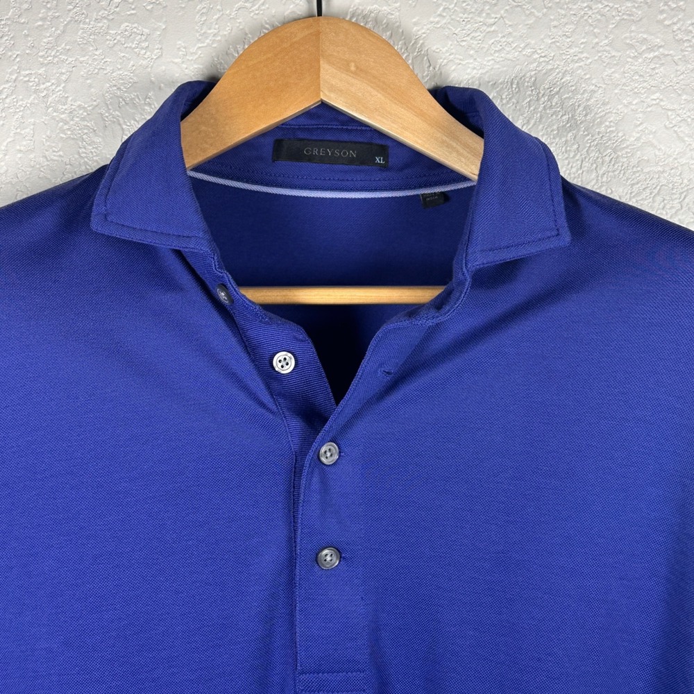 Greyson Men's Polo Shirt in Royal Blue